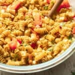 Street Corn Pasta Salad in a bowl.