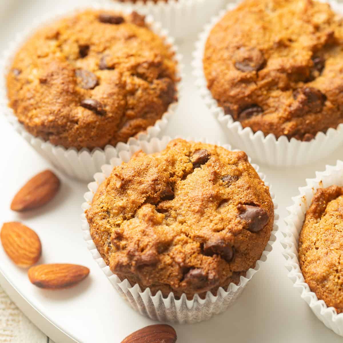 Almond Flour Banana Muffins